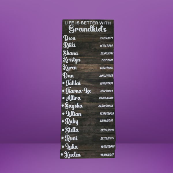 Custom Name Hangers